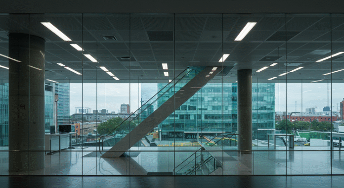 Glass office